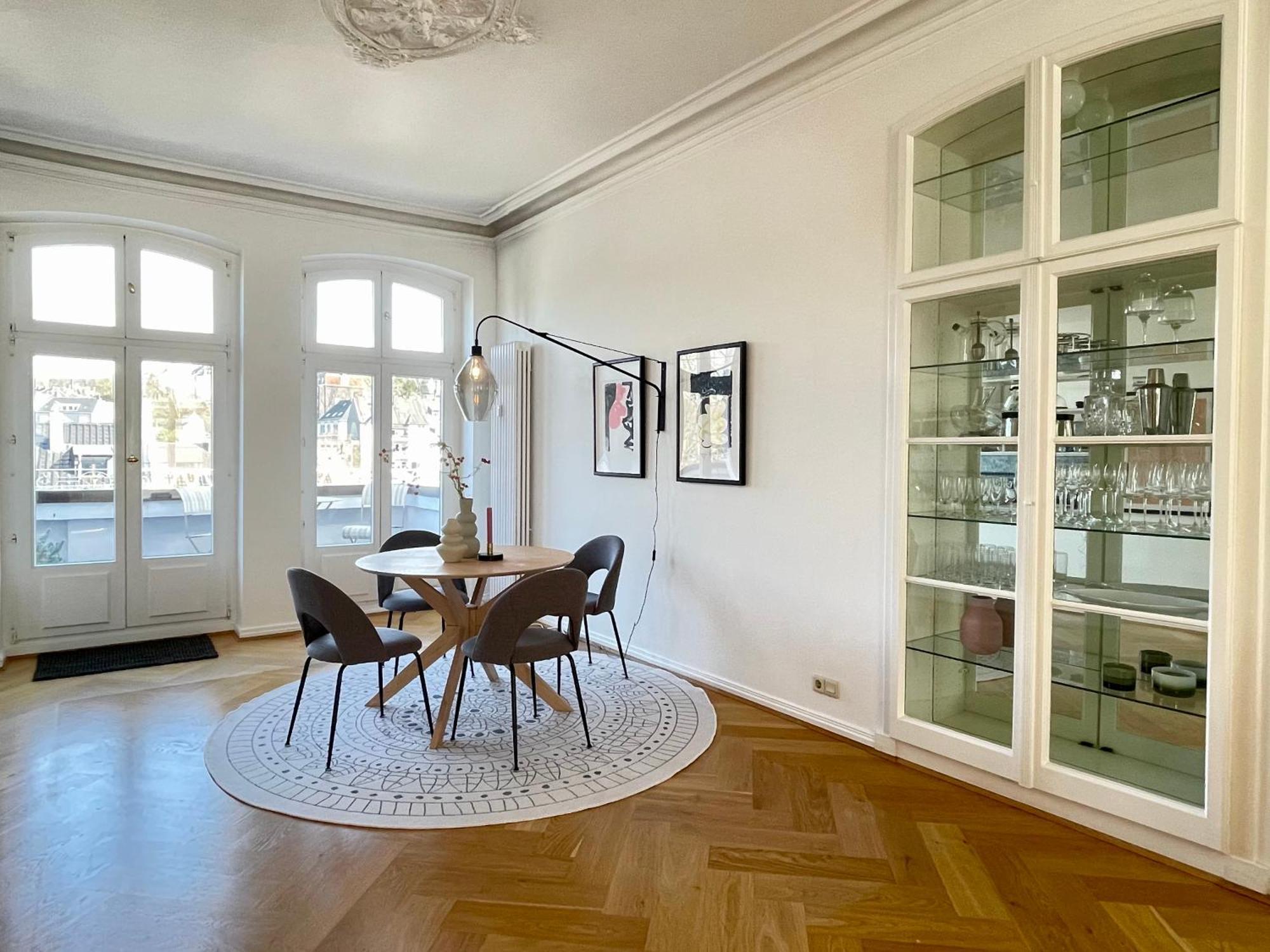 Helle Altbauwohnung Mit Balkon Im Briller Viertel Wuppertal Eksteriør bilde
